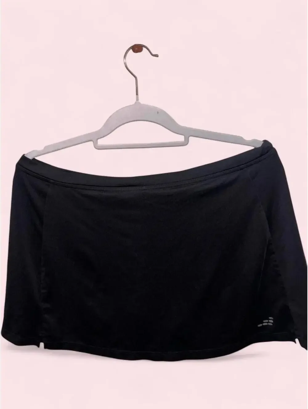 Black mini skirt with short built in!